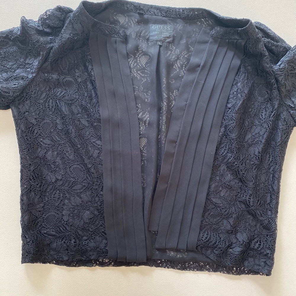 Very dressy lace black light jacket